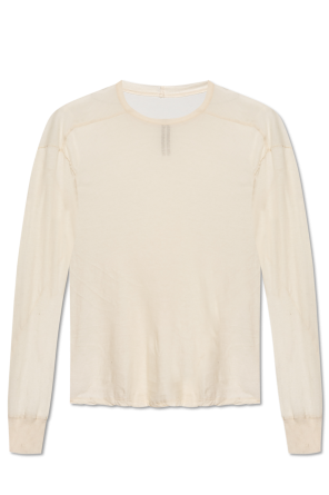Rick Owens Ribbed T-shirt Rib | Men's Clothing | Vitkac